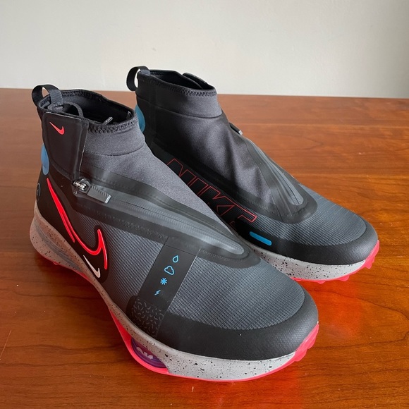 Nike Men’s Air Zoom Infinity Tour 2 Shield Shoes Black/Red DO8997-060 - Picture 3 of 7